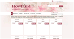 Desktop Screenshot of flowersin.com